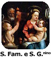 Sacra famiglia con San Giovannino